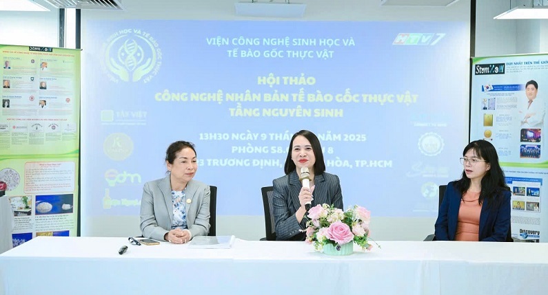 Hội thảo ''Công nghệ nhân bản tế bào gốc thực vật tầng nguyên sinh'': Hướng đi mới của công nghệ sinh học Việt Nam